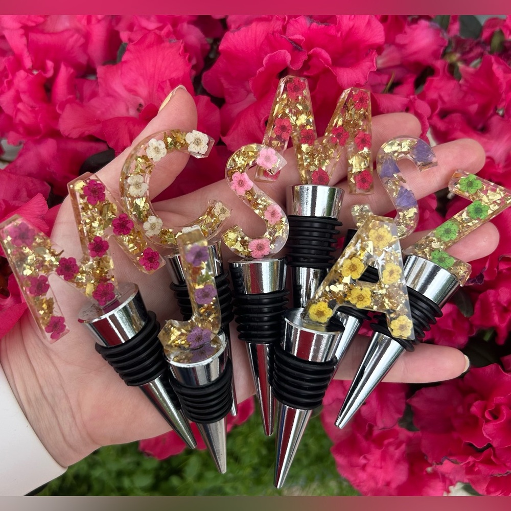 Personalized Monogram Wine Stopper